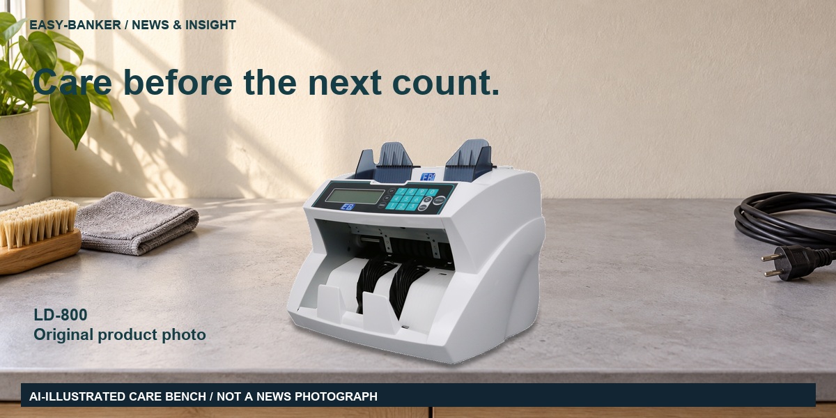How to Maintain a Money Counter: The Daily-to-Monthly Cleaning Routine That Prevents Most Reject Errors