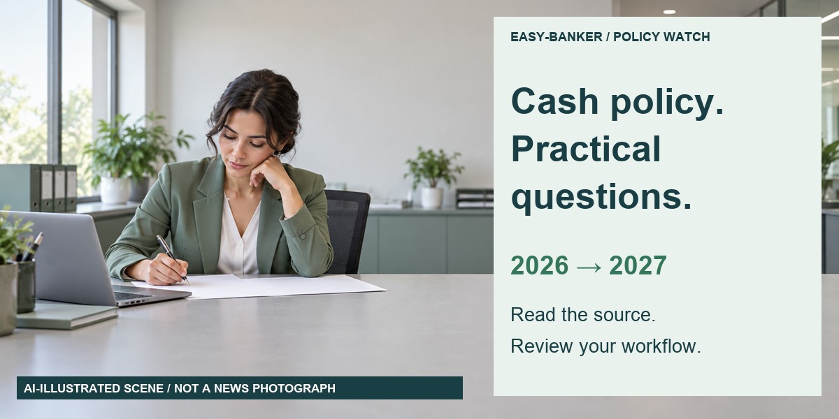 Central Bank Cash Policy in 2026: Fed Print Order, Non-Sequential Straps, RBI Deadline
