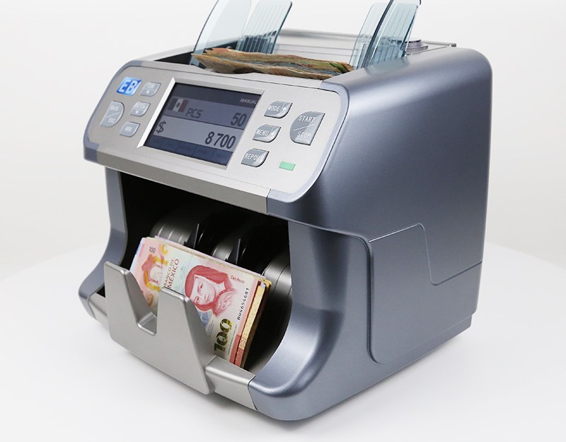 LD-2700G banknote counter with SN code recording for currency swap operations